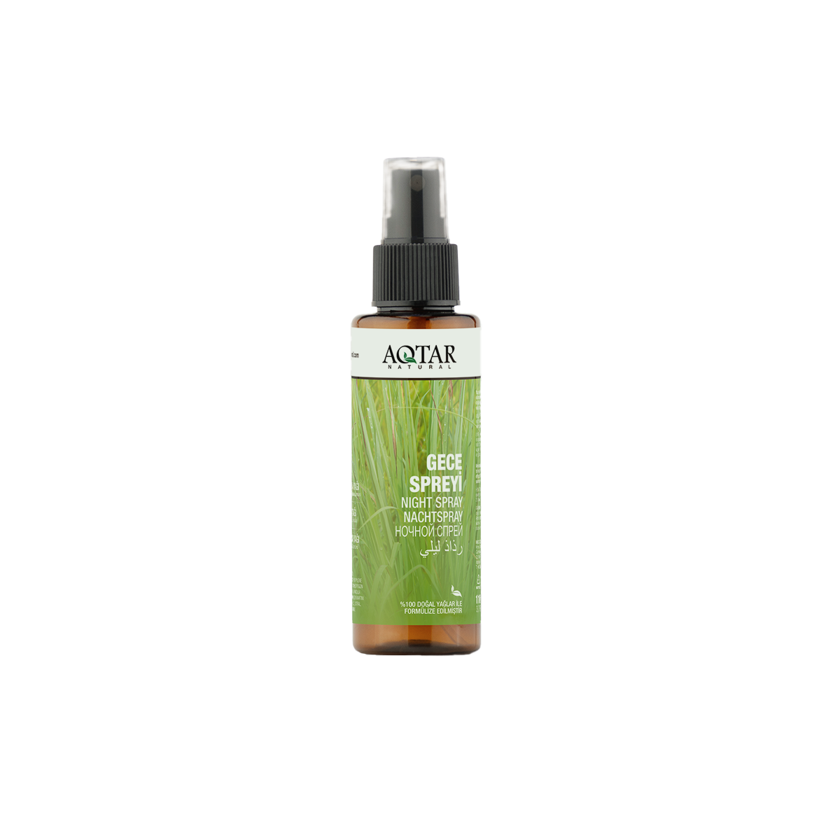 Gece Spreyi 110 ML | %100 Doğal Yağlarla Formülize | Sitronella, Lavanta, Palmarosa Yağları | Night Spray
