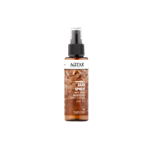 Aromaterapik Akar Spreyi 110 ML | %100 Doğal Yağlarla Formülize | Karanfil, Palmarosa Yağları | Mite Spray