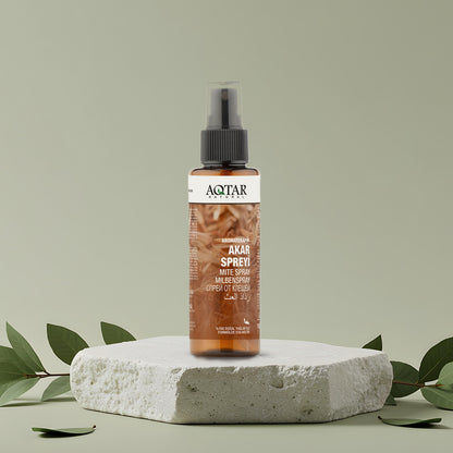 Aromaterapik Akar Spreyi 110 ML | %100 Doğal Yağlarla Formülize | Karanfil, Palmarosa Yağları | Mite Spray