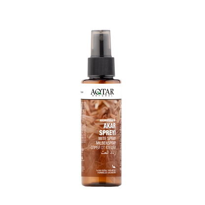 Aromaterapik Akar Spreyi 110 ML | %100 Doğal Yağlarla Formülize | Karanfil, Palmarosa Yağları | Mite Spray