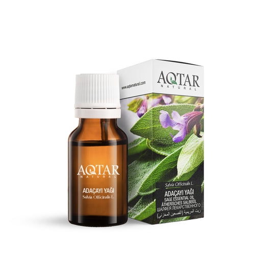 %100 Saf Adaçayı Uçucu Yağı 15 ML | Salvia Officinalis