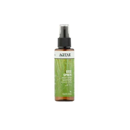 Gece Spreyi 110 ML | %100 Doğal Yağlarla Formülize | Sitronella, Lavanta, Palmarosa Yağları | Night Spray