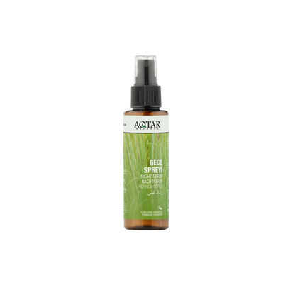 Gece Spreyi 110 ML | %100 Doğal Yağlarla Formülize | Sitronella, Lavanta, Palmarosa Yağları | Night Spray