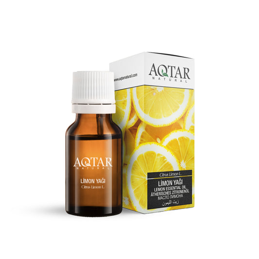 %100 Saf Limon Uçucu Yağı 15 ML | Citrus Limon L
