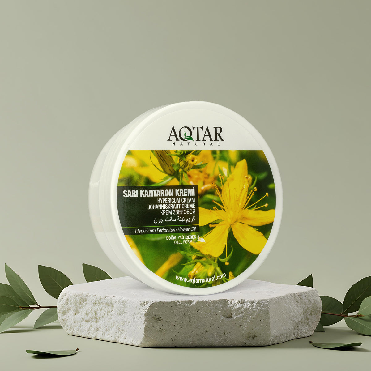 Onarıcı & Cilt Bariyeri Düzenleyici Sarı Kantaron Kremi 200 ml