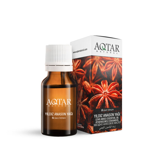 %100 Saf Yıldız Anason Uçucu Yağı 15 ML | Pimpinella Anisum L.