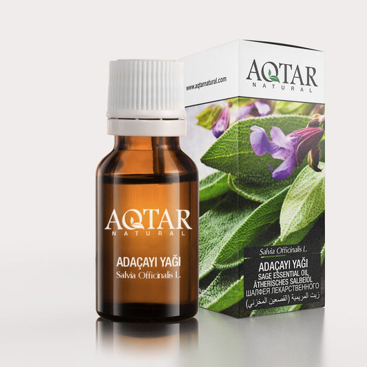 %100 Saf Adaçayı Uçucu Yağı 15 ML | Salvia Officinalis