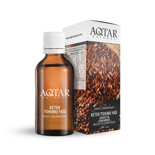 %100 Saf Keten Tohumu Yağı 50 ML | Linum Usitatissimum