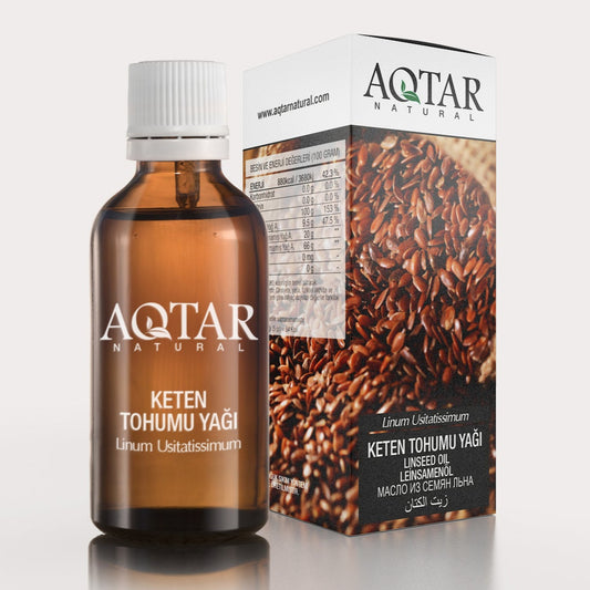 %100 Saf Keten Tohumu Yağı 50 ML | Linum Usitatissimum