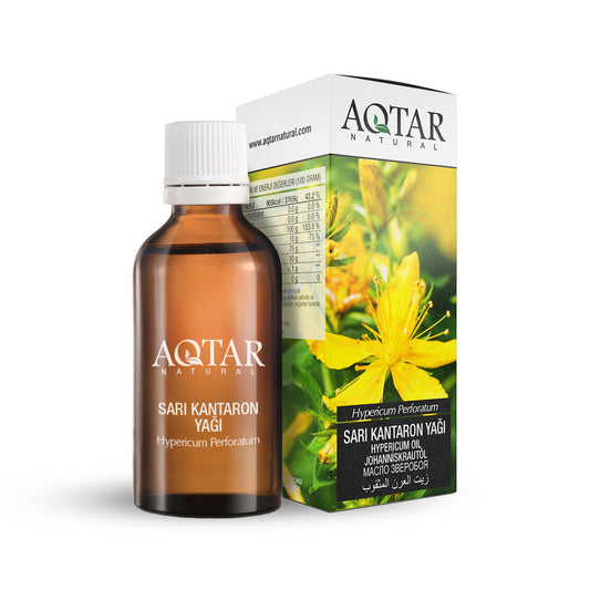 %100 Saf Sarı Kantaron Yağı 50 ML | Hypericum Perforatum - St. John's Wort