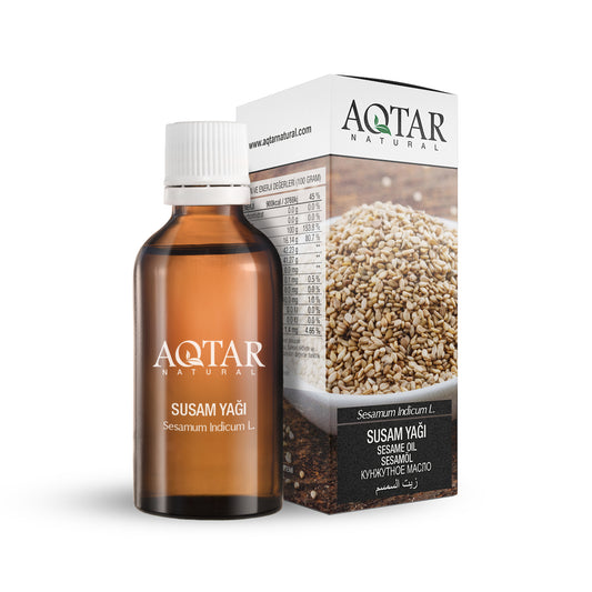 %100 Saf Susam Yağı 50 ML | Sesamum İndicum