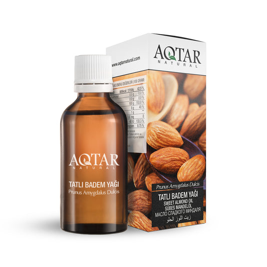 %100 Saf Tatlı Badem Yağı 50 ML | Prunus Amygdalus Dulcis