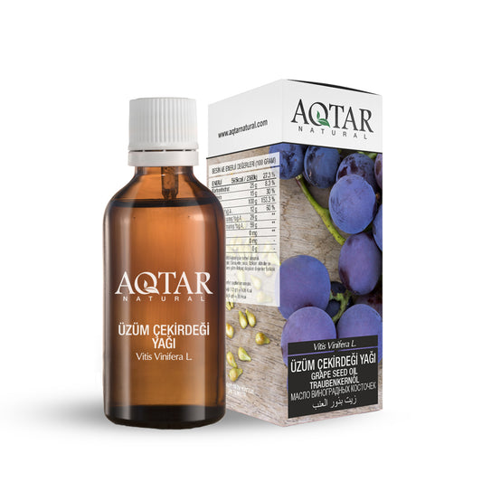 % 100 Saf Üzüm Çekirdeği Yağı 50 ML | Vitis Vinifera L.